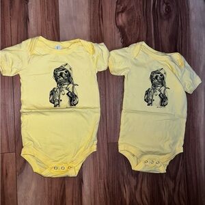 18-24M chipmunk matching onsies